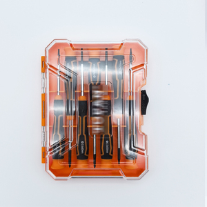 Jeu de tournevis de précision LETORQ 7 pièces, manche de 50 mm, embouts Phillips et plats, avec boîte de rangement compacte portable avec crochet de suspension - Product Image 3