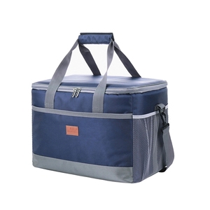 Sac isotherme élégant à bandoulière pour pique-nique, transport en voiture, conservation au froid, rouge, anti-fuite - Product Image 4