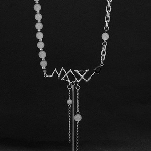 2026 Hot Selling Sweet Simple Style <b>Titanium</b> Steel Square Shaped Pendant Necklace Unisex's Necklaces Wholesale Jewelry Trendy - Product Image 5