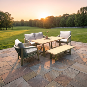 Luxury Contemporary <b>Foldable</b> Acacia Wood Eco-friendly Teak Wood Frame Outdoor Furniture Set <b>Garden</b> Sofa Dining <b>Table</b> Chair for - Product Image 3