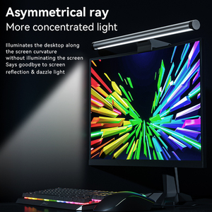 Lámpara de Pantalla Inteligente que Ahorra Espacio, 3 Temperaturas de Color, Regulable sin Escalonamientos, Cuidado de la Vista, Control Remoto, Barra de Luz LED para Monitor - Product Image 5