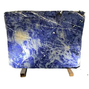 יוקרה Sodalite כחול השיש ייחודי עבור רקע קישוט Paia אבן עץ חיטוי ארגז אבטחת איכות וoem קלציט