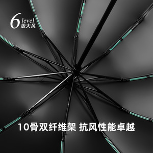 Auto Open <b>Foldable</b> <b>Umbrella</b> 105cm Sun Rain Protection Travel Minimalist Design Nylon Alloy Ribs - Product Image 2