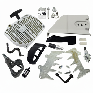 Flangia Candela NGK, Deflettore Aria, Coperchio Pignone Catena Rinforzato, Avviamento a Strappo, Paracolpi, Regolatore Catena, Accessori Utensili Carburante - Product Image 2