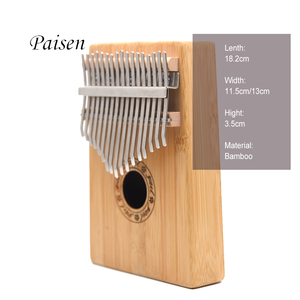 17 clave <span class=keywords><strong>Kalimba</strong></span> de dedo Piano Calimba con martillo sintonizador de madera maciza instrumentos musicales - Product Image 3