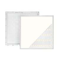 Panneau Lumineux Intérieur 40W Rétro-Éclairé Carré CRI95 Spectre Complet 30x120 62x62 60x60 pour Supermarché Bureau Hôpital