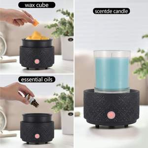 Beeman chauffe-bougie électrique brûleur <span class=keywords><strong>à</strong></span> mazout en céramique brûleur <span class=keywords><strong>à</strong></span> cire de soja fondu en métal pour un usage domestique prise américaine Standard - Product Image 4