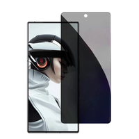 Protection d'écran de confidentialité pour Redmagic 11 Pro, verre trempé anti-espion 9H anti-rayures pour Red Magic 11 Pro Plus 10 Air 9 Pro