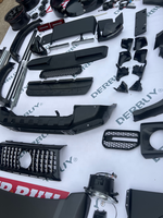 Pièces de tuning pour Suzuki Jimny 3 portes 5 portes Facelift G63 AMG Wagon Offroad Modifié JB74/64 Pare-chocs Kit carrosserie