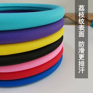 Custom Red Auto Luxury Universal Silicone Car Steering Wheel Cover Set - Product Image 5