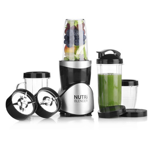 Smoothie-Maker <span class=keywords><strong>Standmixer</strong></span>, 12-teilig Schwarzer Universeller Design-<span class=keywords><strong>Standmixer</strong></span> Entsafter Tischmixer Mixer Nutri-Mixer - Product Image 1