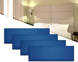 Panneau mural acoustique en similicuir, 30x30cm, design moderne, 3D, tête <span class=keywords><strong>de</strong></span> <span class=keywords><strong>lit</strong></span> avec matériau en mousse PE - Product Image 4