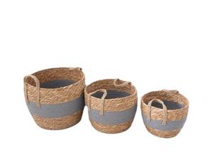 Preis gute hand gewebte kreative Baumwolle Seil Binse Geschenk Aufbewahrung skorb - Product Image 5