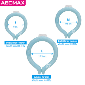 Hot Sale Summer Reusable Sports <b>Neck</b> Cooler Outdoor TPU PCM Wearable <b>Neck</b> Cooling Tube - Product Image 5