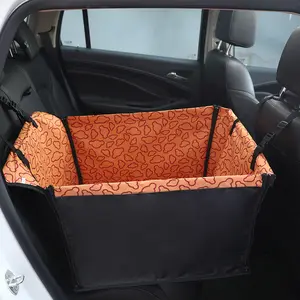 高品质黑色后排宠物座椅防刮狗旅行垫后坐垫，适用于任何汽车