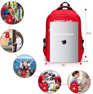 Muestra Gratuita de Mochila de Primeros Auxilios Personalizada, Bolsa Médica para Emergencias, Bolsa Vacía para Emergencias Médicas, para el Hogar, Senderismo, Viajes, Campamento - Product Image 4