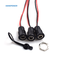Untuk Skuter Kendaraan Listrik DC5521 DC5525 2 Pin Port Pengisian Daya Steker Soket DC Kabel Betina