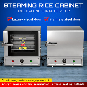 Cuisinière à <span class=keywords><strong>vapeur</strong></span> électrique de petite taille pour le riz, idéale pour les petites cantines, les hôtels et les restaurants - Product Image 2
