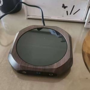 Calentador de Tazas Eléctrico Inteligente con Diseño de Madera, 3 Niveles de Temperatura (45-55-75 Grados), Pantalla, Apagado Automático de 1 a 12 Horas, 30W - Product Image 6
