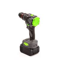 Perceuse à percussion sans fil et sans clé, mini, 10 mm, GS Diamond, vitesse variable, sans balais, réversible, batterie au lithium, OEM