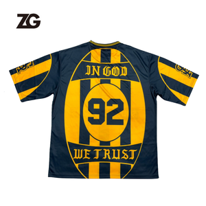 Maglia da Calcio Personalizzata con Ricamo, Design <span class=keywords><strong>Vintage</strong></span> con Collo Tondo/a V, Classica, alla Moda, Tendenza Club - Product Image 2