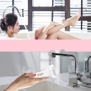 Rasoir électrique sans fil 5 en 1 pour femmes - Épilation indolore - Utilisation domestique portable - Visage, corps, nez, jambes, aisselles - Rasoir - Product Image 3