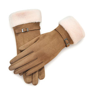 Lady's Winter <b>Warm</b> Velvet Women <b>Glove</b> Fashion <b>Warm</b> Winter <b>Glove</b> for Women Soft Thermal Touch Screen <b>Gloves</b> - Product Image 6