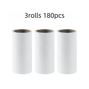 Thân Thiện Với Môi Của Nhãn Hiệu Tóc Remover Con Lăn Thêm Dính Dính Giấy Làm Sạch <span class=keywords><strong>Lint</strong></span> Con Lăn Cho Hộ Gia Đình Vật Nuôi Xé-Off Phong Cách - Product Image 4