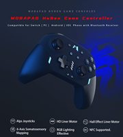 Manette sans fil MOBAPAD Huben 3ème génération HD pour Pro/Lite/OLED, PC, Android, MacOS, Steam, avec fonction MacroTurbo et moteur de vibration