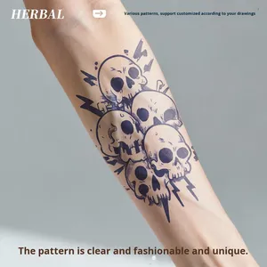 Tatuaggio Temporaneo a Base di Erbe, Semi-Permanente, Impermeabile, Non Ingiallente, Realistico per Braccio - Product Image 4