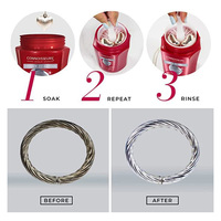 Connoisseurs liquido limpiador de joyas solution de nettoyage liquide nettoyant pour bijoux en argent sterling