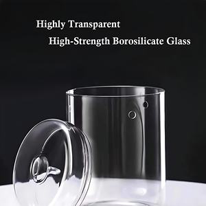 <span class=keywords><strong>Mini</strong></span> çiy toplama fincan bitkiler için nefes teraryum konteynerler, yosun, etli, çiçekler, çeşitli boyut kapaklı kavanoz handhand - Product Image 4