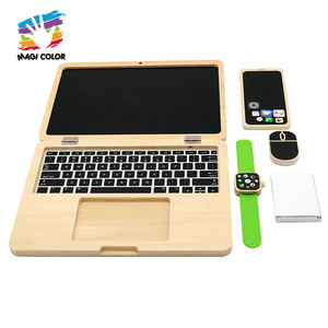 شكل الكمبيوتر سبورة خشبية خشبية الفن الحامل الاطفال الرسم مجلس للأطفال W12B212 - Product Image 3