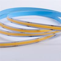 Vente en gros d'usine, bande LED FCOB 480 LED par mètre, DC12V 24V IP20 Cri90 3000k-6000K pour l'éclairage des armoires de cuisine, des chambres et des escaliers