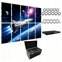 Écran LED couleur portable Pushun en aluminium 500x500mm 500x1000mm pour événements, publicité intérieure/extérieure, location, 4K, étanche IP65