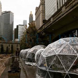 Glamping PVC iglú Cúpula Carpa tente iglú transparente <span class=keywords><strong>Iglu</strong></span> zelt - Product Image 6