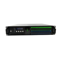 Amplificateur WDM PON DIGICAST CATV EDFA 1550nm 8/16/32 ports 20 22 23 24 Dbm pour réseau FTTH Fibre Optique EYDFA