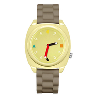 Oem produsen jam tangan Logo jam tangan kuarsa pria jam tangan persegi