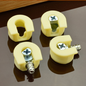 Soporte de Plástico Tres en Uno Winis, Separador de Nylon, Conector para Armarios, Guardarropas y Muebles - Product Image 4