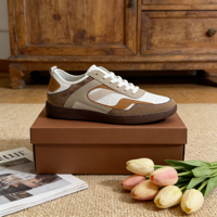 Chaussures décontractées en daim de haute qualité, respirantes, tendance, chaussures de papa, course en plein air, tennis, doublure en maille, toutes saisons