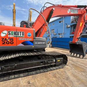 HITACHI เครื่องขุดมือสอง Zx120จากญี่ปุ่นเครื่องขุดฮิตาชิ Zx200 20ตันเครื่องขุดดินสภาพดี - Product Image 1