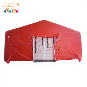 WINSUN PVC Double Layer Square Medical Inflatable Tent Dual Bedrooms Portable Emergency Shelter for Outdoor Rescue Team <b>Camping</b> - Product Image 1
