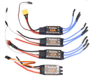 Contrôleur de vitesse ESC sans balais 40A 2-4S avec UBEC 5V 3A pour quadricoptères FPV, avions, hélicoptères F450 F550 S500, moteur 30A XT60 - Product Image 3