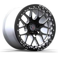 Jantes forgées Beadlock tout-terrain 5x114.3 5x120 6x139.7 17 18 19 pouces pour Mustang Weld Camaro Corvette Ford F250 F150 Cadillac