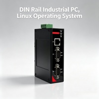 Computadora Industrial Integrada en Caja Compacta sin Ventilador para Riel DIN de 35 mm, 4 Gigabit, RS485, CAN, Amplio Rango de Voltaje