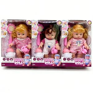 Muñeca de Lujo para Niñas con Voz, 27cm, Vinilo, Biberón, Chupete, Origen Hong Kong, Juguete Educativo para Juego de Imitación y Cuidado - Product Image 6