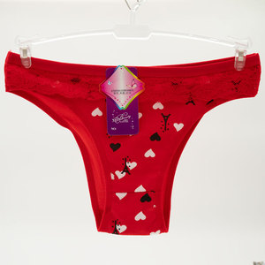 कारखाने थोक निर्बाध महिलाओं के गले और आकार में महिलाओं की फीता पैंटी - Product Image 2