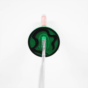 Espada Nichirin de <span class=keywords><strong>Iguro</strong></span> Obanai de 40.1 Pulgadas, Accesorio de <span class=keywords><strong>Cosplay</strong></span>, Katana de Anime sin Afilar con Hoja Serpentina y Guardia Verde - Product Image 4