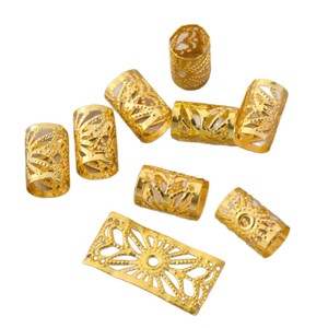 Piccolo pacchetto di plastica per gli stili Punk Rock Reggae accessori Dreadlock parrucca da discoteca e intrecciati anelli per capelli strumenti di estensione dei capelli - Product Image 5