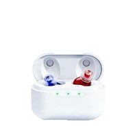 Aides auditives intra-auriculaires rechargeables OTC pour seniors, amplificateur sonore numérique avec suppression du bruit, écologiques et à charge rapide
